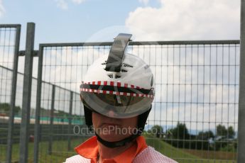 World © Octane Photographic Ltd. Marshall. Friday 22nd July 2016, F1 Hungarian GP Practice 2, Hungaroring, Hungary. Digital Ref : 1641CB5D6957