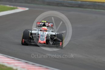 World © Octane Photographic Ltd. Haas F1 Team VF-16 - Esteban Gutierrez. Friday 22nd July 2016, F1 Hungarian GP Practice 2, Hungaroring, Hungary. Digital Ref : 1641LB1D1527