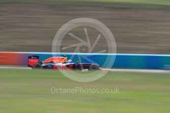 World © Octane Photographic Ltd. Red Bull Racing RB12 – Max Verstappen. Friday 22nd July 2016, F1 Hungarian GP Practice 2, Hungaroring, Hungary. Digital Ref : 1641LB1D1991