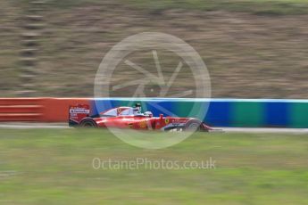 World © Octane Photographic Ltd. Scuderia Ferrari SF16-H – Kimi Raikkonen. Friday 22nd July 2016, F1 Hungarian GP Practice 2, Hungaroring, Hungary. Digital Ref : 1641LB1D2018