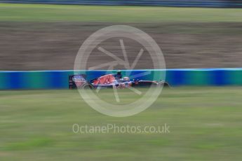 World © Octane Photographic Ltd. Scuderia Toro Rosso STR11 – Daniil Kvyat. Friday 22nd July 2016, F1 Hungarian GP Practice 2, Hungaroring, Hungary. Digital Ref : 1641LB1D2053