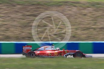 World © Octane Photographic Ltd. Scuderia Ferrari SF16-H – Kimi Raikkonen. Friday 22nd July 2016, F1 Hungarian GP Practice 2, Hungaroring, Hungary. Digital Ref : 1641LB1D2078