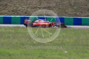 World © Octane Photographic Ltd. Scuderia Ferrari SF16-H – Kimi Raikkonen. Friday 22nd July 2016, F1 Hungarian GP Practice 2, Hungaroring, Hungary. Digital Ref : 1641LB1D2172