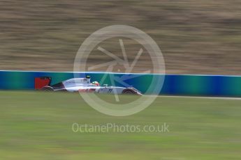 World © Octane Photographic Ltd. Haas F1 Team VF-16 - Esteban Gutierrez. Friday 22nd July 2016, F1 Hungarian GP Practice 2, Hungaroring, Hungary. Digital Ref : 1641LB1D2345