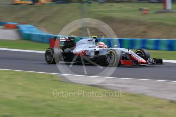 World © Octane Photographic Ltd. Haas F1 Team VF-16 - Esteban Gutierrez. Friday 22nd July 2016, F1 Hungarian GP Practice 2, Hungaroring, Hungary. Digital Ref : 1641LB2D1199