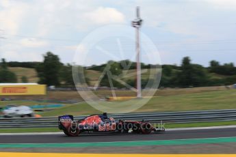 World © Octane Photographic Ltd. Scuderia Toro Rosso STR11 – Daniil Kvyat. Friday 22nd July 2016, F1 Hungarian GP Practice 2, Hungaroring, Hungary. Digital Ref : 1641LB2D1234