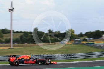 World © Octane Photographic Ltd. Red Bull Racing RB12 – Daniel Ricciardo. Friday 22nd July 2016, F1 Hungarian GP Practice 2, Hungaroring, Hungary. Digital Ref : 1641LB2D1381