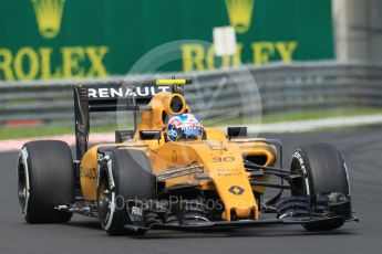 World © Octane Photographic Ltd. Renault Sport F1 Team RS16 – Jolyon Palmer. Saturday 23rd July 2016, F1 Hungarian GP Practice 3, Hungaroring, Hungary. Digital Ref :1647CB1D7636