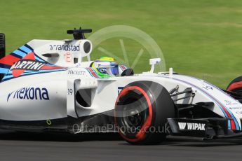 World © Octane Photographic Ltd. Williams Martini Racing, Williams Mercedes FW38 – Felipe Massa. Saturday 23rd July 2016, F1 Hungarian GP Practice 3, Hungaroring, Hungary. Digital Ref :1647CB1D7888