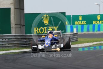 World © Octane Photographic Ltd. Sauber F1 Team C35 – Felipe Nasr. Saturday 23rd July 2016, F1 Hungarian GP Practice 3, Hungaroring, Hungary. Digital Ref :1647CB1D8132