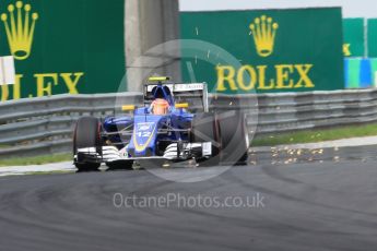 World © Octane Photographic Ltd. Sauber F1 Team C35 – Felipe Nasr. Saturday 23rd July 2016, F1 Hungarian GP Practice 3, Hungaroring, Hungary. Digital Ref :1647CB1D8134