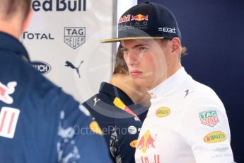 World © Octane Photographic Ltd. Red Bull Racing RB12 – Max Verstappen. Saturday 23rd July 2016, F1 Hungarian GP Practice 3, Hungaroring, Hungary. Digital Ref : 1647LB1D3069