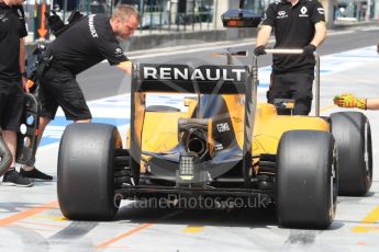 World © Octane Photographic Ltd. Renault Sport F1 Team RS16 – Jolyon Palmer. Saturday 23rd July 2016, F1 Hungarian GP Practice 3, Hungaroring, Hungary. Digital Ref : 1647LB1D3120