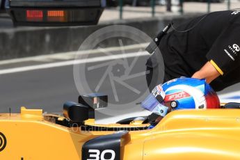 World © Octane Photographic Ltd. Renault Sport F1 Team RS16 – Jolyon Palmer. Saturday 23rd July 2016, F1 Hungarian GP Practice 3, Hungaroring, Hungary. Digital Ref : 1647LB1D3126