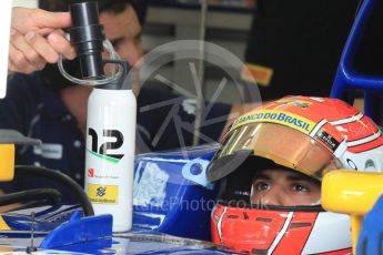 World © Octane Photographic Ltd. Sauber F1 Team C35 – Felipe Nasr. Saturday 23rd July 2016, F1 Hungarian GP Practice 3, Hungaroring, Hungary. Digital Ref : 1647LB1D3131