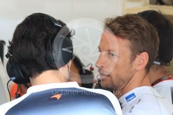 World © Octane Photographic Ltd. McLaren Honda MP4-31 – Jenson Button. Saturday 23rd July 2016, F1 Hungarian GP Practice 3, Hungaroring, Hungary. Digital Ref : 1647LB1D3159
