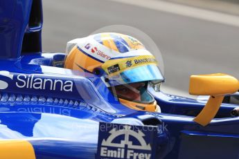 World © Octane Photographic Ltd. Sauber F1 Team C35 – Marcus Ericsson. Saturday 23rd July 2016, F1 Hungarian GP Practice 3, Hungaroring, Hungary. Digital Ref : 1647LB1D3221