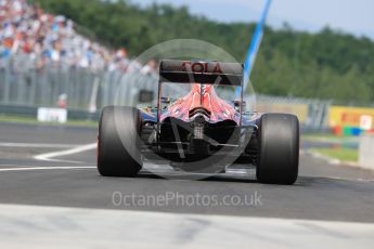 World © Octane Photographic Ltd. Scuderia Toro Rosso STR11 – Daniil Kvyat. Saturday 23rd July 2016, F1 Hungarian GP Practice 3, Hungaroring, Hungary. Digital Ref : 1647LB1D3247