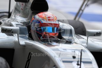 World © Octane Photographic Ltd. Haas F1 Team VF-16 – Romain Grosjean. Saturday 23rd July 2016, F1 Hungarian GP Practice 3, Hungaroring, Hungary. Digital Ref : 1647LB1D3394