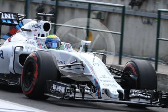 World © Octane Photographic Ltd. Williams Martini Racing, Williams Mercedes FW38 – Felipe Massa. Saturday 23rd July 2016, F1 Hungarian GP Practice 3, Hungaroring, Hungary. Digital Ref : 1647LB1D3582