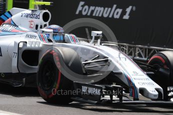 World © Octane Photographic Ltd. Williams Martini Racing, Williams Mercedes FW38 – Valtteri Bottas. Saturday 23rd July 2016, F1 Hungarian GP Practice 3, Hungaroring, Hungary. Digital Ref : 1647LB1D3673
