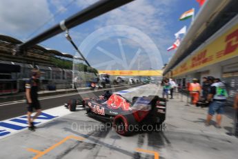World © Octane Photographic Ltd. Scuderia Toro Rosso STR11 – Daniil Kvyat. Saturday 23rd July 2016, F1 Hungarian GP Practice 3, Hungaroring, Hungary. Digital Ref : 1647LB2D0001