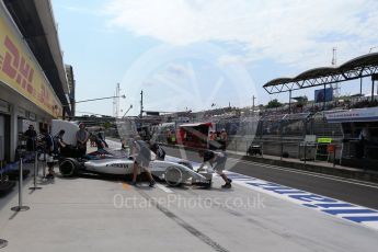 World © Octane Photographic Ltd. Williams Martini Racing, Williams Mercedes FW38 – Valtteri Bottas. Saturday 23rd July 2016, F1 Hungarian GP Practice 3, Hungaroring, Hungary. Digital Ref : 1647LB2D9985