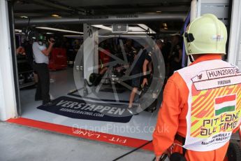 World © Octane Photographic Ltd. Red Bull Racing RB12 – Max Verstappen. Saturday 23rd July 2016, F1 Hungarian GP Practice 3, Hungaroring, Hungary. Digital Ref : 1647LB2D9989