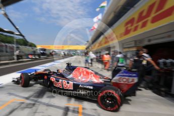 World © Octane Photographic Ltd. Scuderia Toro Rosso STR11 – Daniil Kvyat. Saturday 23rd July 2016, F1 Hungarian GP Practice 3, Hungaroring, Hungary. Digital Ref : 1647LB2D9998