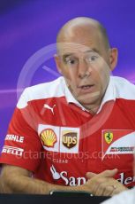 World © Octane Photographic Ltd. F1 Hungarian GP FIA Personnel Press Conference, Hungaroring, Hungary. Friday 22nd July 2016. Jock Clear – Scuderia Ferrari Senior Performance Engineer. Digital Ref : 1643LB1D2648