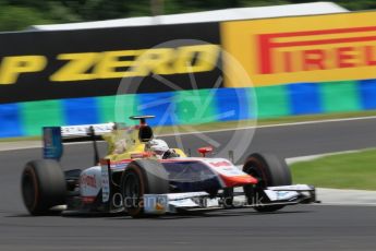 World © Octane Photographic Ltd. Trident - GP2/11 –Philo Paz Armand. Friday 22nd July 2016, GP2 Practice, Hungaroring, Hungary. Digital Ref :