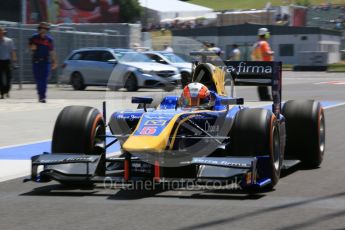 World © Octane Photographic Ltd. DAMS - GP2/11 – Alex Lynn. Friday 22nd July 2016, GP2 Practice, Hungaroring, Hungary. Digital Ref :