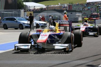 World © Octane Photographic Ltd. Trident - GP2/11 –Philo Paz Armand. Friday 22nd July 2016, GP2 Practice, Hungaroring, Hungary. Digital Ref :