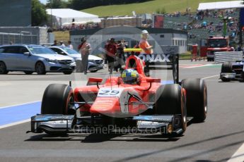 World © Octane Photographic Ltd. Arden International - GP2/11 – Jimmy Eriksson. Friday 22nd July 2016, GP2 Practice, Hungaroring, Hungary. Digital Ref :