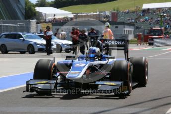World © Octane Photographic Ltd. Russian Time - GP2/11 – Raffaele Marciello. Friday 22nd July 2016, GP2 Practice, Hungaroring, Hungary. Digital Ref :