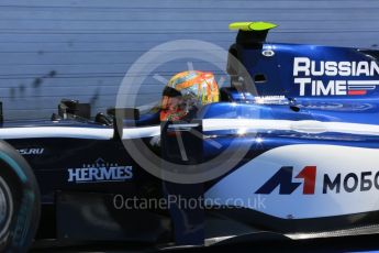 World © Octane Photographic Ltd. Russian Time - GP2/11 – Artem Markelov. Friday 22nd July 2016, GP2 Practice, Hungaroring, Hungary. Digital Ref :