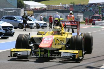 World © Octane Photographic Ltd. Pertamina Campos Racing - GP2/11 – Sean Gelael. Friday 22nd July 2016, GP2 Practice, Hungaroring, Hungary. Digital Ref :