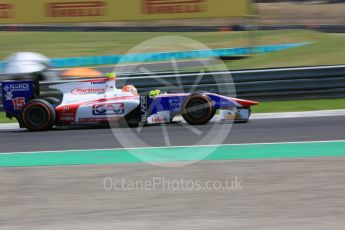World © Octane Photographic Ltd. Trident - GP2/11 – Luca Ghiotto. Friday 22nd July 2016, GP2 Practice, Hungaroring, Hungary. Digital Ref :