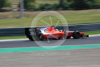 World © Octane Photographic Ltd. Arden International - GP2/11 – Nabil Jeffri. Friday 22nd July 2016, GP2 Practice, Hungaroring, Hungary. Digital Ref :