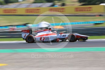 World © Octane Photographic Ltd. ART Grand Prix - GP2/11 – Nobuharu Matsushita. Friday 22nd July 2016, GP2 Practice, Hungaroring, Hungary. Digital Ref :