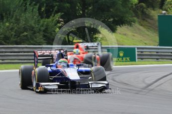 World © Octane Photographic Ltd. Carlin - GP2/11 – Sergio Canamasas and Arden International - GP2/11 – Jimmy Eriksson. Friday 22nd July 2016, GP2 Qualifying, Hungaroring, Hungary. Digital Ref :