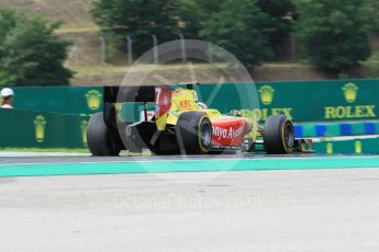 World © Octane Photographic Ltd. Pertamina Campos Racing - GP2/11 – Mitch Evans. Friday 22nd July 2016, GP2 Qualifying, Hungaroring, Hungary. Digital Ref :