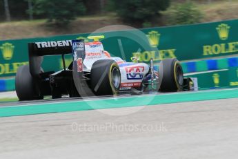 World © Octane Photographic Ltd. Trident - GP2/11 – Luca Ghiotto. Friday 22nd July 2016, GP2 Qualifying, Hungaroring, Hungary. Digital Ref :