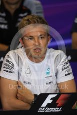 World © Octane Photographic Ltd. F1 British GP FIA Drivers’ Press Conference, Hungaroring, Hungary. Thursday 21st July 2016. Mercedes AMG Petronas – Nico Rosberg. Digital Ref :1635LB1D9977