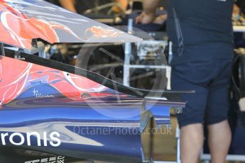 World © Octane Photographic Ltd. Scuderia Toro Rosso STR11. Thursday 21st July 2016, F1 Hungarian GP Pitlane, Hungaroring, Hungary. Digital Ref : 1636CB1D5406