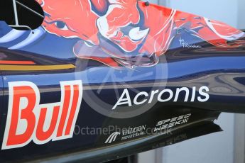 World © Octane Photographic Ltd. Scuderia Toro Rosso STR11. Thursday 21st July 2016, F1 Hungarian GP Pitlane, Hungaroring, Hungary. Digital Ref : 1636CB1D5408