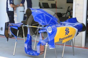World © Octane Photographic Ltd. Sauber F1 Team C35. Thursday 21st July 2016, F1 Hungarian GP Pitlane, Hungaroring, Hungary. Digital Ref : 1636CB1D5417