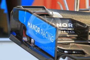 World © Octane Photographic Ltd. Manor Racing MRT05. Thursday 21st July 2016, F1 Hungarian GP Pitlane, Hungaroring, Hungary. Digital Ref : 1636CB1D5436