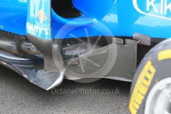 World © Octane Photographic Ltd. Manor Racing MRT05 - Pascal Wehrlein. Thursday 21st July 2016, F1 Hungarian GP Pitlane, Hungaroring, Hungary. Digital Ref :1636CB1D5640