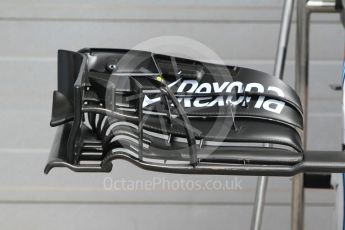 World © Octane Photographic Ltd. Williams Martini Racing, Front wing variations #2. Thursday 21st July 2016, F1 Hungarian GP Pitlane, Hungaroring, Hungary. Digital Ref :1636CB1D5653